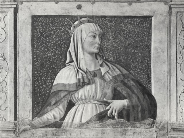 Gabinetto Fotografico della Soprintendenza Speciale per il Patrimonio Storico, Artistico ed Etnoantropologico e per il Polo Museale della città di Firenze — Andrea del Castagno - sec. XV - Ester — insieme, dopo il restauro